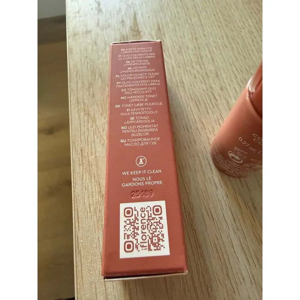 $16 New Florence by mills Stay Plush Serum Infused Lip Oil - Coconut Colada